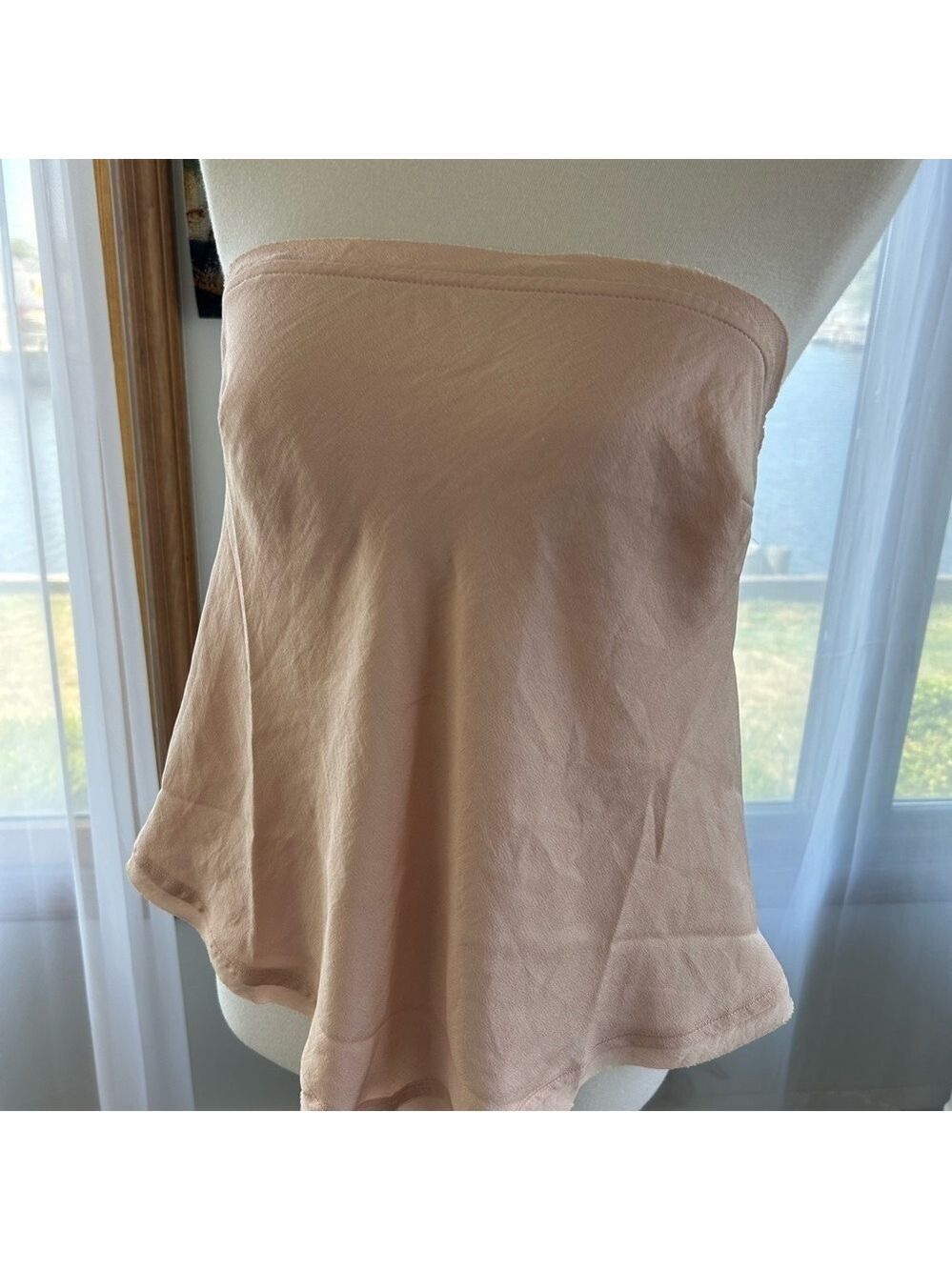 Open Back Free People  Women’s Top — Blush Pink